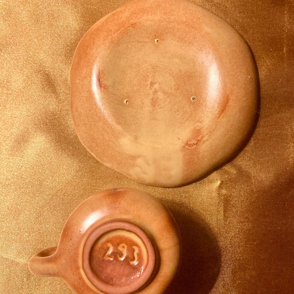 Vintage Frankoma 293 Tea Cup & Saucer - Picture 6 of 7